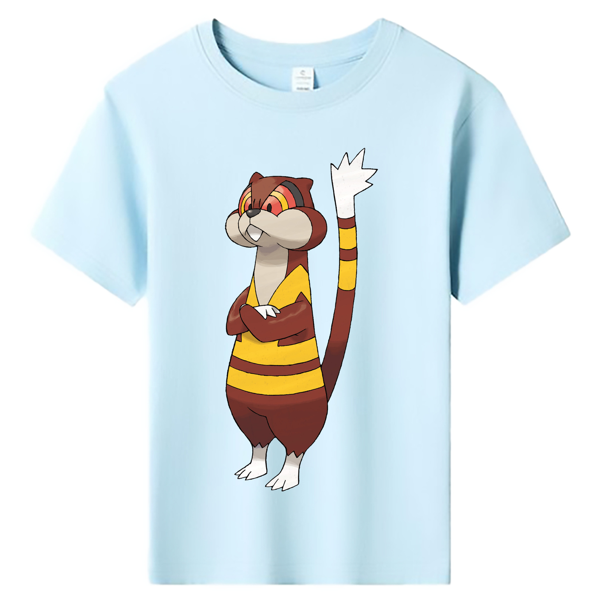 （画像用） ポケットモンスター Pokémon 綿100％キッズTシャツ（フロントプリント）